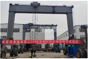 羅馬尼亞-輪胎門式起重機-YTL-200T